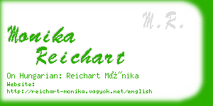 monika reichart business card